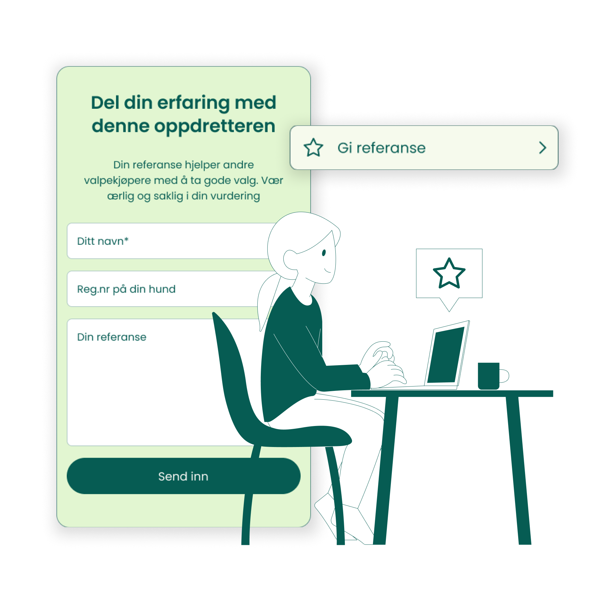 Se og gi referanser til oppdrettere Se og gi referanser til oppdrettere